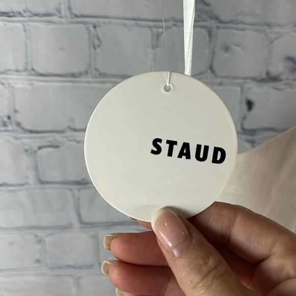 ✨ Staud Jada Dress in White – Size 6 NWT - Picture 8 of 10